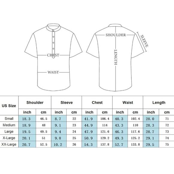 Kingbega  Short Sleeve Hawaiian Style Plaid Mens Multi White Shirt Size 2XL - Picture 5 of 5